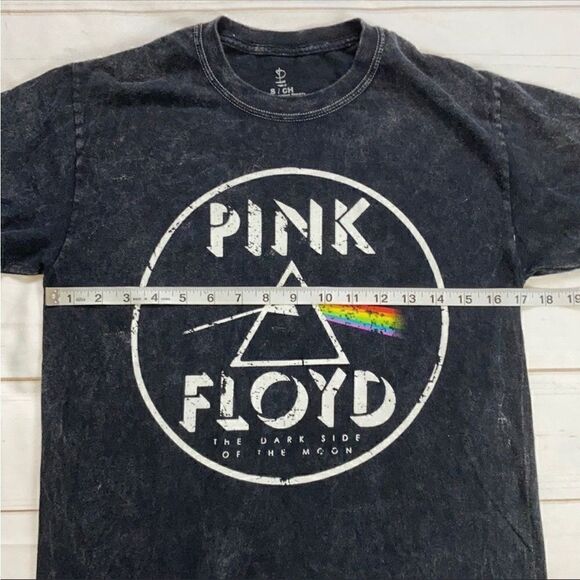 Pink Floyd Unisex Acid Wash Band Tour Shirt - Picture 7 of 8